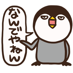 つっこむペンギン-大阪弁-