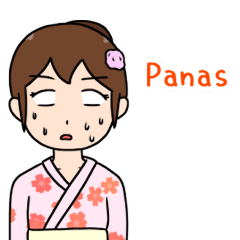 Anak perempuan dan laki-laki di yukata