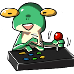 Fighting game frog