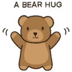 A bear hug!