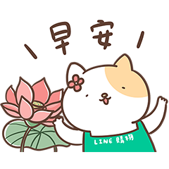 LINE SHOPPING- J.HO Cute Cat Stickers
