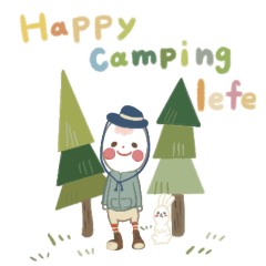 Happy camping life