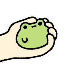 move! cute frog – LINE stickers | LINE STORE