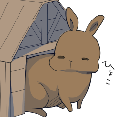 Flat Rabbit Kinako & Anko