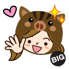 BIG of boar-Girl