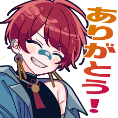 Mitomo Enishi's Sticker [VTuber]