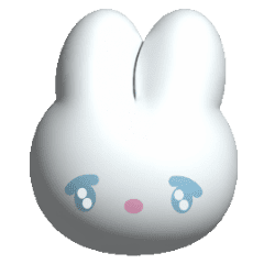3D rabbit 2