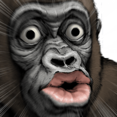 Gorilla Gorilla Big Stickers 2