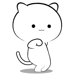 Simple White Cat ll : Animated