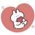 Bunny stickers to send to your lover