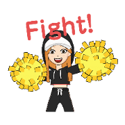 Healthy and cute sports girl.