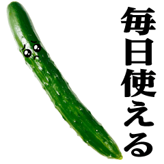 Cucumber MAX / Every day sticker