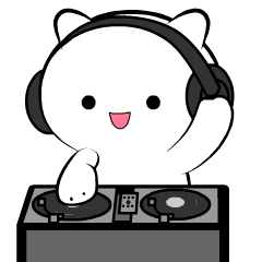 Simple White Cat lll : Animated