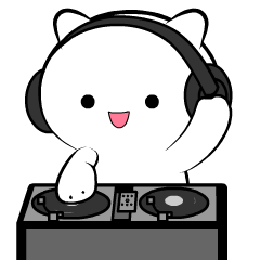 Simple White Cat lll : Animated