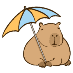 Kapi Capybara : Keep calm & Capy On