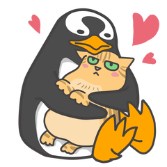 Gentoo Penguin Sticker Vol.4