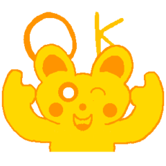 animated yellow bear