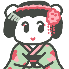 Maiko bear: Kyoto dialect