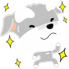 fluffy shuna line sticker day