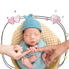 Good baby loves sleepy Qizai Xiaoludan