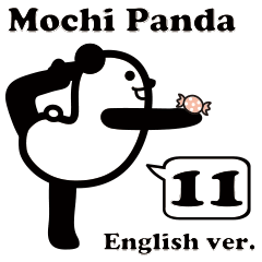 Yoga Poses Book of Mochi Panda 11(Eng)