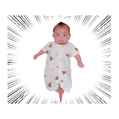 赤ちゃんスタンプ(男の子)2
