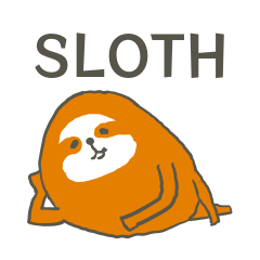 SLOTH(NAMAKEMONO likes working)English