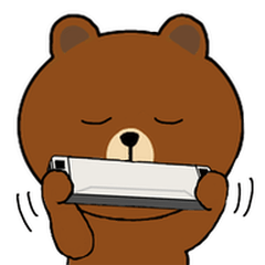Good at harmonica BROWN-CONY