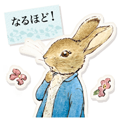 Peter Rabbit Greeting Stickers