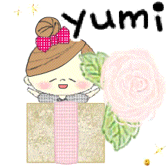 Mafy's happy message::For *yumi*::