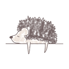 Hedgehog's daily life 1