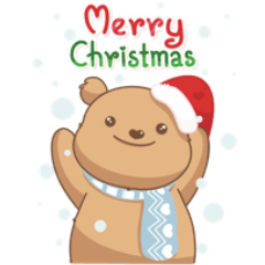 Longan Bear Celebrate Christmas (EN)