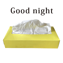 tissue box 5 English