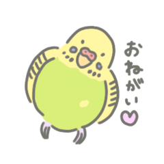 parakeet kiki marie yomogi – LINE stickers | LINE STORE