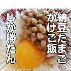 natto egg rice