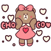 choco cute stickers