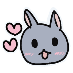 A rabbit that speaks Mikawa dialect
