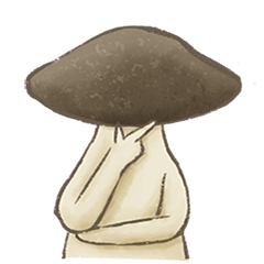 Pin ceramics Mushrooms