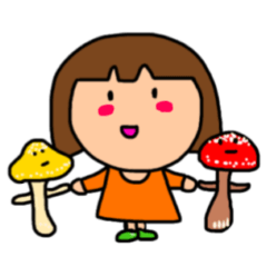 mushroom girl 2