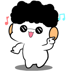 The Frizzy Dance: Animated Stickers