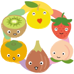 Fruits Tourism Sticker 24