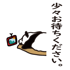 keigo panda Sticker by keimaru