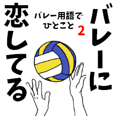 It says about volleyball terminology.2
