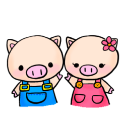 Siblings of the little pig