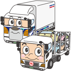 トヨタ輸送キャラクタースタンプ
