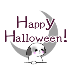 Stickers_Shih Tzu_i white & black