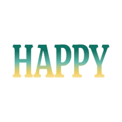 Popular Colorful Cute English Words1_09