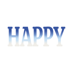 Popular Colorful Cute English Words1_19