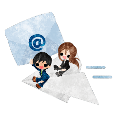 Universal Sticker -Work at the office-