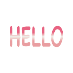 Popular Colorful Cute English Words1_40
